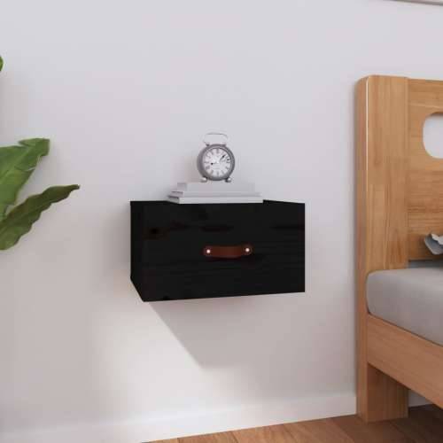 Zidni noćni ormarić Crna 40 x 29,5 x 22 cm - Crna 1 Cijena