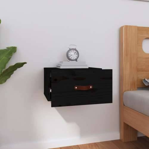 Zidni noćni ormarić Crna 40 x 29,5 x 22 cm - Crna 1 Cijena