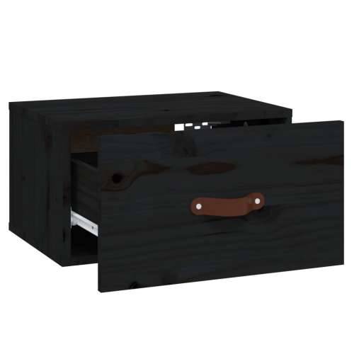 Zidni noćni ormarić Crna 40 x 29,5 x 22 cm - Crna 1 Cijena