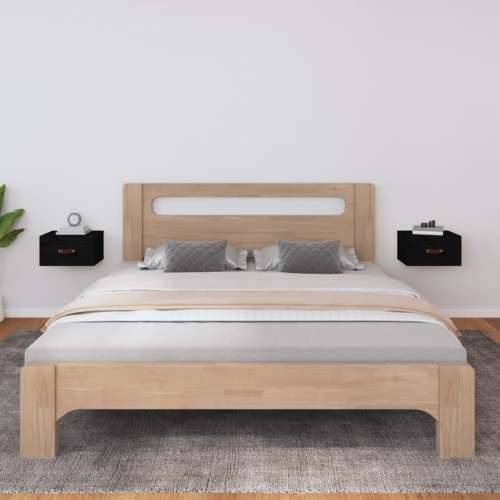 Zidni noćni ormarići 2 kom Crna 40 x 29,5 x 22 cm - Crna 2 1 Cijena