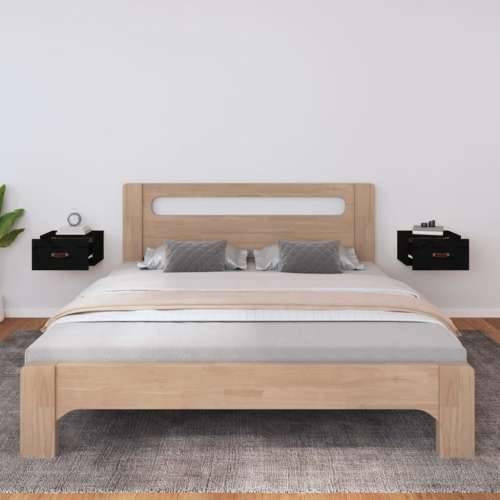 Zidni noćni ormarići 2 kom Crna 40 x 29,5 x 22 cm - Crna 2 1 Cijena