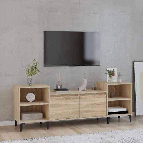 TV ormarić boja hrasta sonome 160x35x55 cm konstruirano drvo - sonoma hrast 1 Cijena