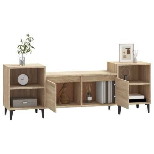 TV ormarić boja hrasta sonome 160x35x55 cm konstruirano drvo - sonoma hrast 1 Cijena