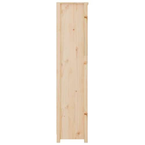Ormarić za knjige 80x35x154 cm od masivne borovine - Prirodna 1 154 cm 80 cm Cijena