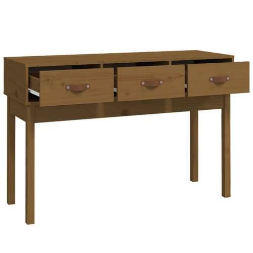 Konzolni stol boja meda 114x40x75 cm od masivne borovine - boja meda 1 114 cm Cijena