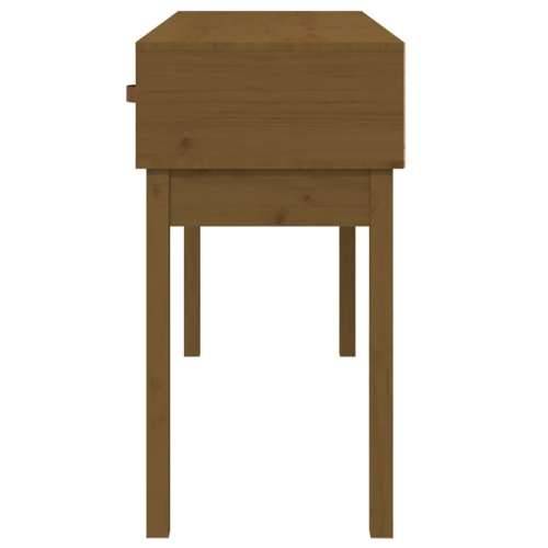 Konzolni stol boja meda 114x40x75 cm od masivne borovine - boja meda 1 114 cm Cijena