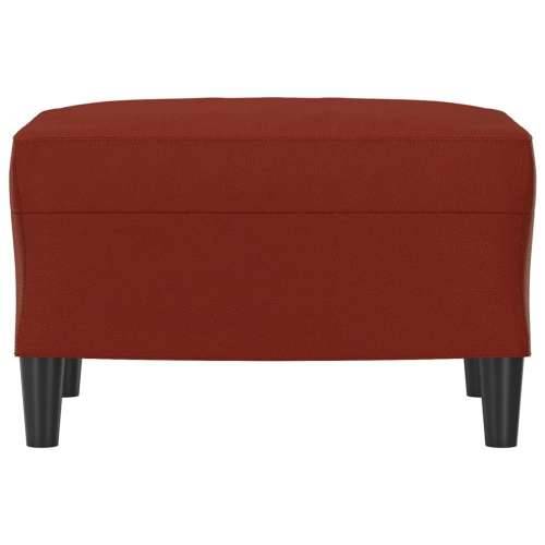 Tabure crvena boja vina 60 x 50 x 41 cm od umjetne kože - boja crnog vina 60 x 50 x 41 cm 1 Cijena