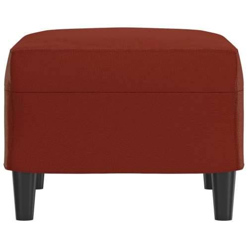 Tabure crvena boja vina 60 x 50 x 41 cm od umjetne kože - boja crnog vina 60 x 50 x 41 cm 1 Cijena
