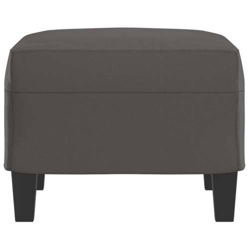 Tabure sivi 60 x 50 x 41 cm od umjetne kože - Siva 60 x 50 x 41 cm 1 Cijena