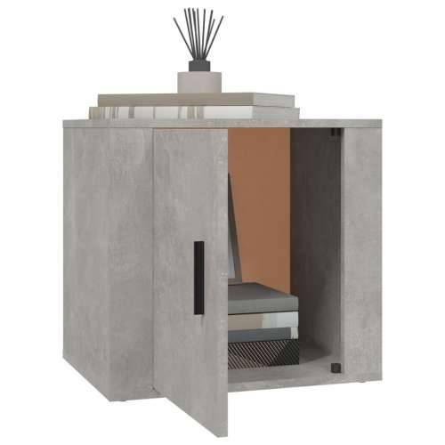 Noćni ormarić siva boja betona 50x39x47 cm - Beton siva 1 Cijena