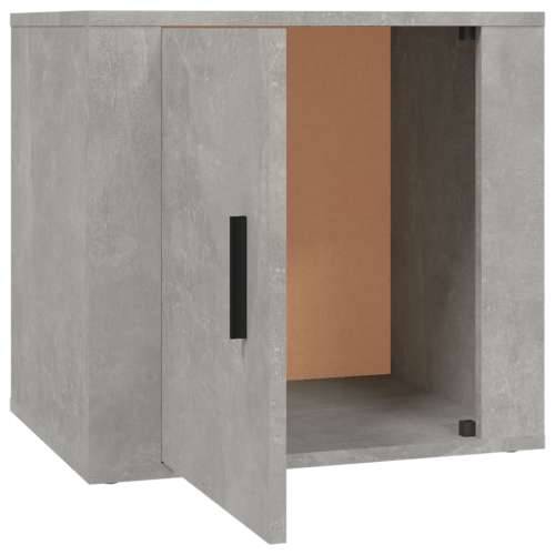 Noćni ormarić siva boja betona 50x39x47 cm - Beton siva 1 Cijena