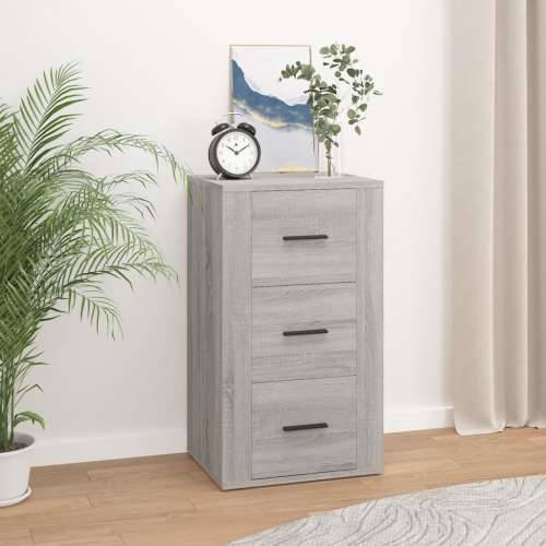 Komoda boja sivog hrasta 40 x 33 x 70 cm od konstruiranog drva - Sivi hrast sonoma 1 Cijena