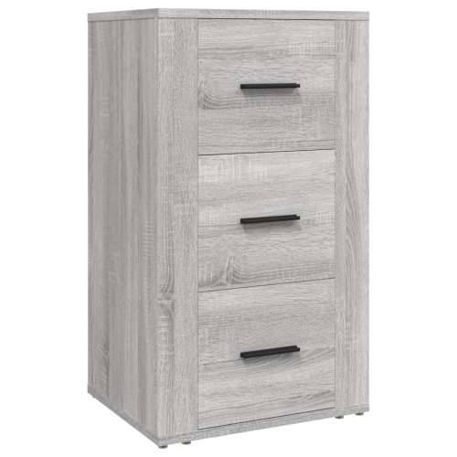 Komoda boja sivog hrasta 40 x 33 x 70 cm od konstruiranog drva - Sivi hrast sonoma 1 Cijena