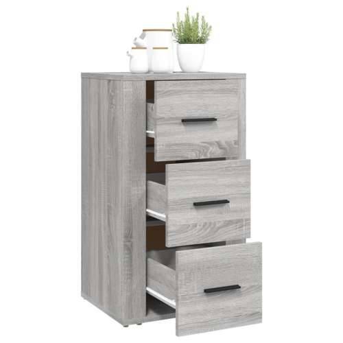 Komoda boja sivog hrasta 40 x 33 x 70 cm od konstruiranog drva - Sivi hrast sonoma 1 Cijena
