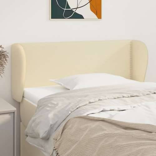 Uzglavlje s ušima krem 103x23x78/88 cm od od umjetne kože - Krema 103 x 23 x 78/88 cm 1 Cijena