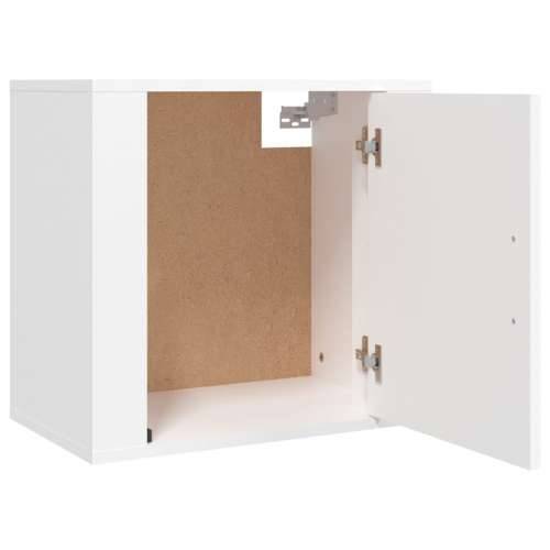 Zidni noćni ormarići 2 kom bijeli 50 x 30 x 47 cm - Bijela 2 Cijena