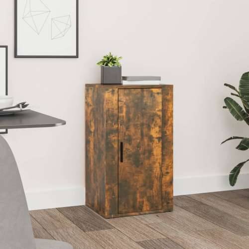 Komoda boja dimljenog hrasta 40 x 33 x 70 cm konstruirano drvo - Dimljeni hrast 1 Cijena