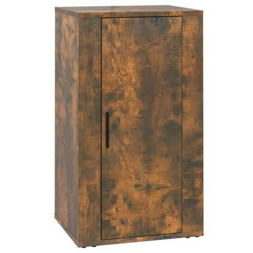 Komoda boja dimljenog hrasta 40 x 33 x 70 cm konstruirano drvo - Dimljeni hrast 1 Cijena