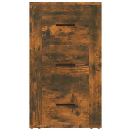 Komoda boja dimljenog hrasta 40 x 33 x 70 cm konstruirano drvo - Dimljeni hrast 1 Cijena