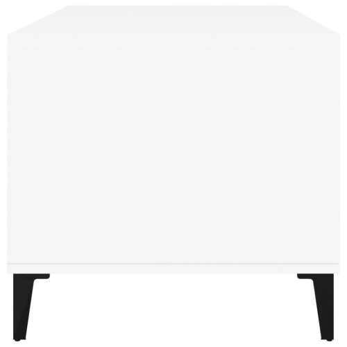 Stolić za kavu bijeli 90 x 49 x 45 cm od konstruiranog drva - Bijela 1 Cijena
