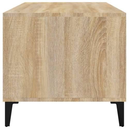 Stolić za kavu boja hrasta 90x49x45 cm konstruirano drvo - sonoma hrast 1 Cijena