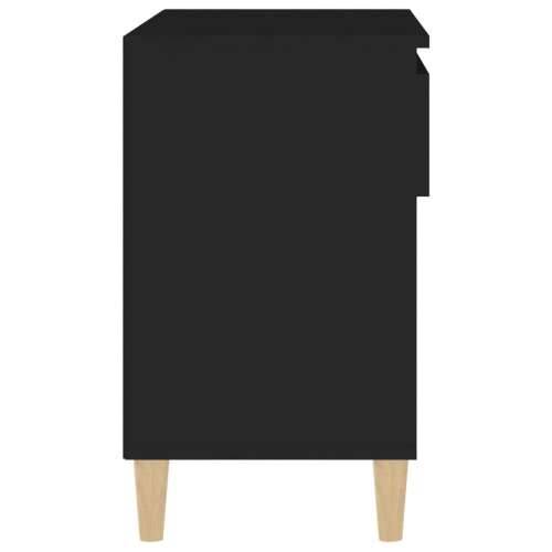 Ormarić za cipele crni 70 x 36 x 60 cm od konstruiranog drva - Crna 1 Cijena