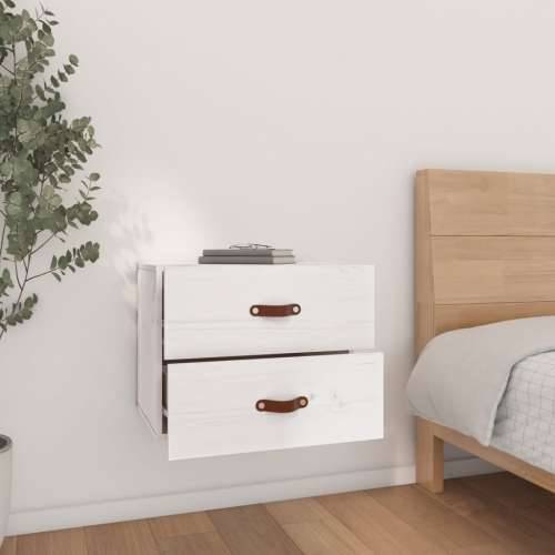 Zidni noćni ormarići 2 kom bijeli 50 x 36 x 40 cm - Bijela 2 1 Cijena