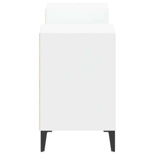 TV ormarić bijeli 160 x 35 x 55 cm od konstruiranog drva - Bijela 1 Cijena