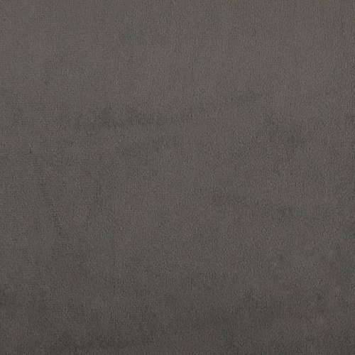 Uzglavlje s ušima tamnosivo 83 x 23 x 118/128 cm baršunasto - Tamno siva 83 x 23 x 118/128 cm 1 Cijena