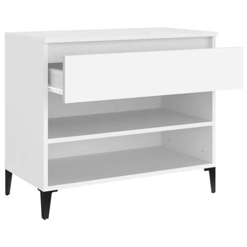 Ormarić za cipele bijeli 70 x 36 x 60 cm od konstruiranog drva - Bijela 1 Cijena