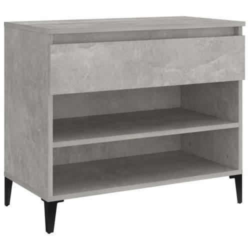 Ormarić za cipele boja betona 70 x 36 x 60 cm konstruirano drvo - Beton siva 1 Cijena