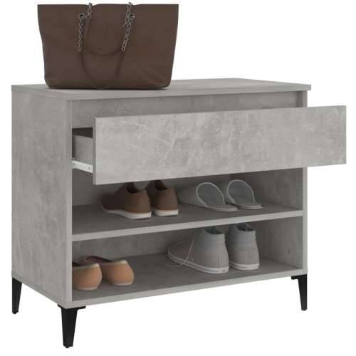 Ormarić za cipele boja betona 70 x 36 x 60 cm konstruirano drvo - Beton siva 1 Cijena