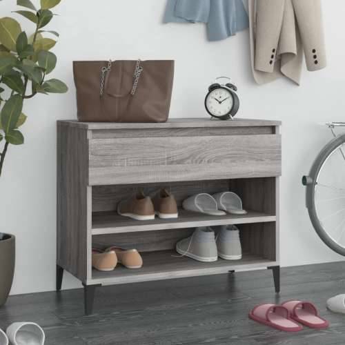 Ormarić za cipele boja hrasta 70 x 36 x 60 cm konstruirano drvo - Sivi hrast sonoma 1 Cijena