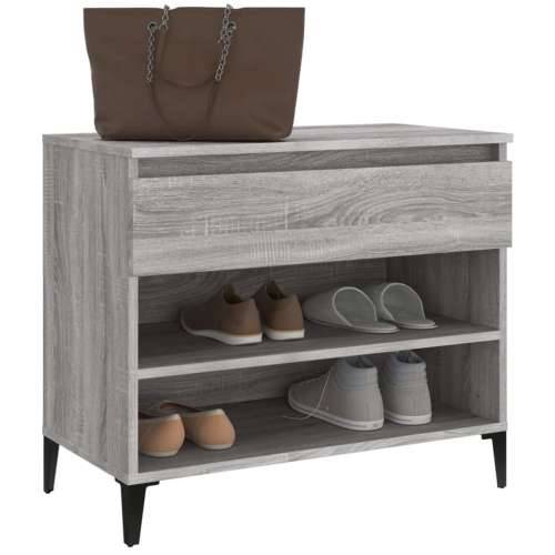 Ormarić za cipele boja hrasta 70 x 36 x 60 cm konstruirano drvo - Sivi hrast sonoma 1 Cijena