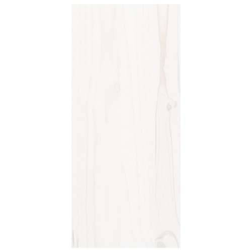 Ormarić za vino bijeli 56 x 25 x 56 cm od masivne borovine - Bijela 56 x 25 x 56 cm 1 s 25 rupa Cijena