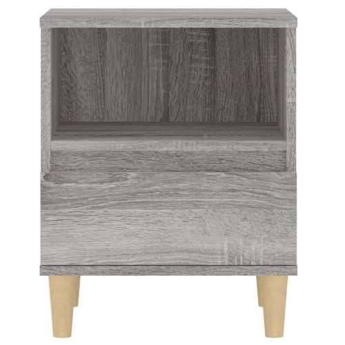 Noćni ormarići 2 kom boja dimljenog smeđi 40x35x50 cm - Sivi hrast sonoma 2 Cijena