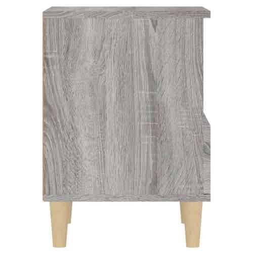 Noćni ormarići 2 kom boja dimljenog smeđi 40x35x50 cm - Sivi hrast sonoma 2 Cijena