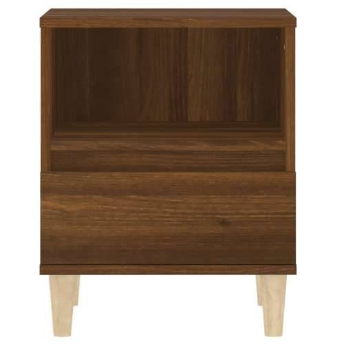 Noćni ormarići 2 kom boja dimljenog smeđi 40x35x50 cm - Smeđi hrast 2 Cijena