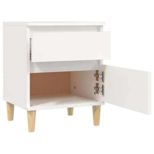 Noćni ormarići 2 kom Bijela 40x35x50 cm - Bijela 2 1 Cijena