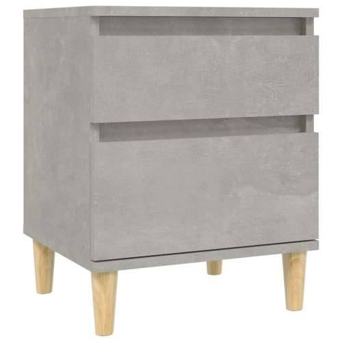 Noćni ormarić siva boja betona 40x35x50 cm - Beton siva 1 Cijena