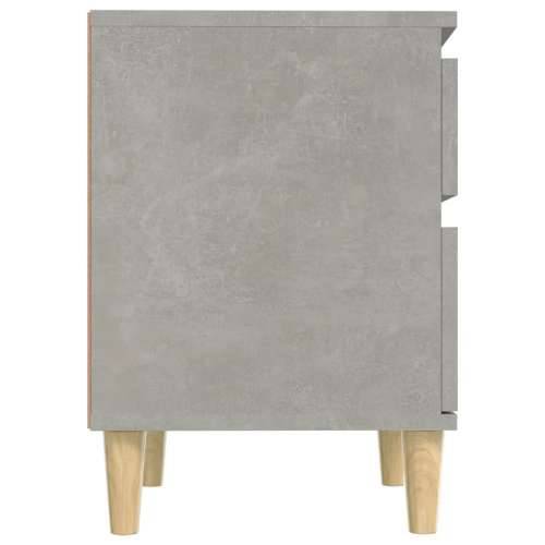 Noćni ormarić siva boja betona 40x35x50 cm - Beton siva 1 Cijena