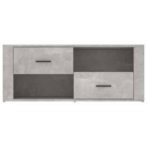 TV ormarić beton sivi 100 x 35 x 40 cm od konstruiranog drva - Beton siva 1 Cijena
