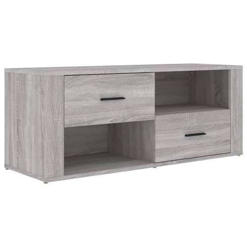TV ormarić boja hrasta sonome 100x35x40 cm konstruirano drvo - Sivi hrast sonoma 1 Cijena