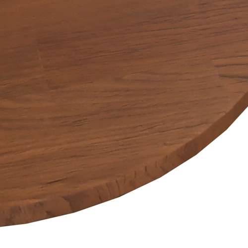 Okrugla stolna ploča tamnosmeđa Ø 90x1,5cm tretirana hrastovina Cijena