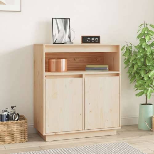 Komoda 70 x 34 x 80 cm od masivne borovine - Prirodna 1 Cijena