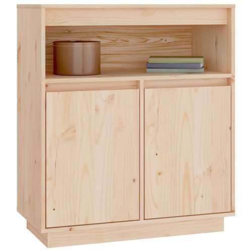 Komoda 70 x 34 x 80 cm od masivne borovine - Prirodna 1 Cijena