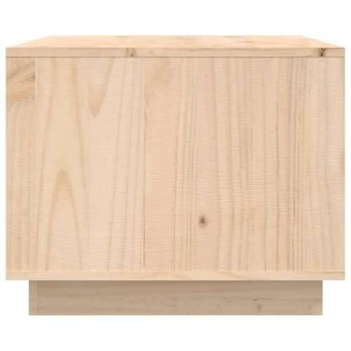 Stolić za kavu 80 x 50 x 40 cm od masivne borovine - Prirodna 1 Cijena