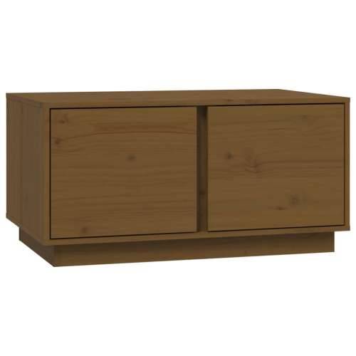 Stolić za kavu boja meda 80x50x40 cm od masivne borovine - boja meda 1 Cijena