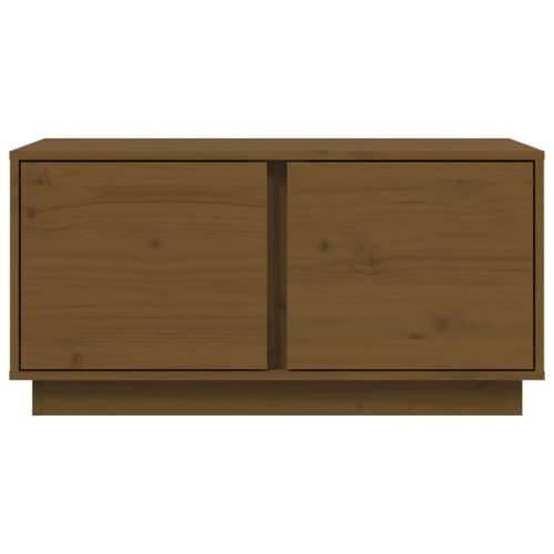 Stolić za kavu boja meda 80x50x40 cm od masivne borovine - boja meda 1 Cijena