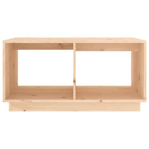 Stolić za kavu 80 x 50 x 40 cm od masivne borovine - Prirodna 1 Cijena